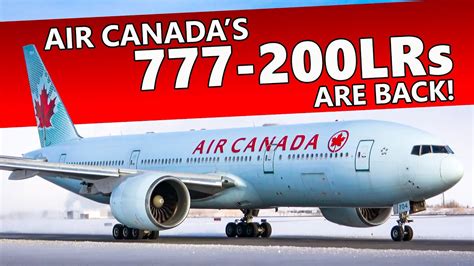 air canada 777 200lr|Air Canada Boeing 777.